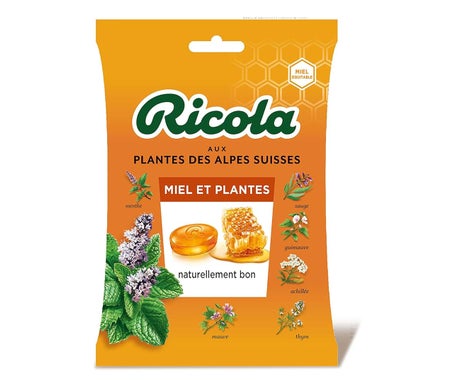 Ricola Caramelo Plantas Suizas Suave de Miel 70g