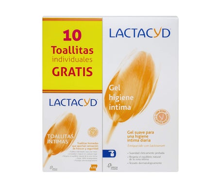 Lactacyd Intimo Soft Gel Pack 400 ml + Handtücher
