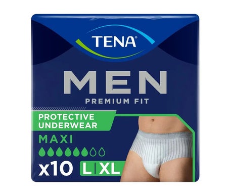 Tena Men Premium Fit Protective Underwear Maxi L 10uds