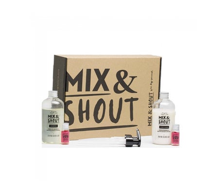 Mix & Shout Rutina Rizado Equilibrante Set 4uds