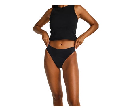 Modibodi Seamfree Hi-Leg Cheeky Braga Menstrual Brasileña M 1ud