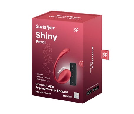 Satisfyer Shiny Petal Estimulador Punto G Rojo 1ud