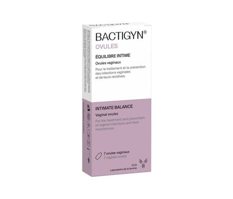 Laboratoire CCD Bactigyn Óvulo Equilibrio Íntimo 7uds