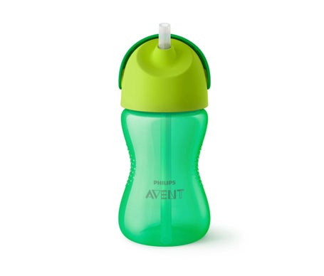 Avent Vaso pajita verde 300ml