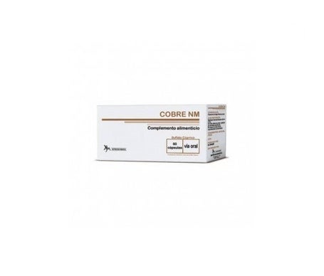 Cobre NM 60cáps de NUTRICIÓN MÉDICA | Natural Doctor