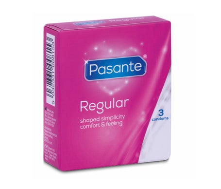Pasante Regular (3 pcs) - Preservativos