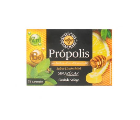 Black Bee Caramelos Própolis 18uds