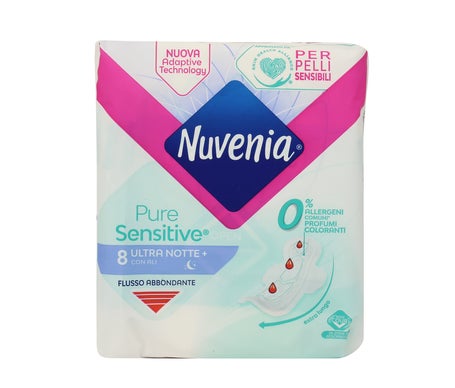 Nuvenia Pure Sensitive Ultra Noche 8uds