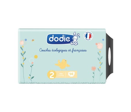 Dodie Pañal Eco T-2 4-9Kg 56uds