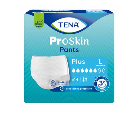 Pantalones Tena Pl Sl Bolsa grande 14