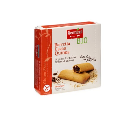 Germinal Barrita Quinoa Rellena Cacao Bio Sin Gluten 180g
