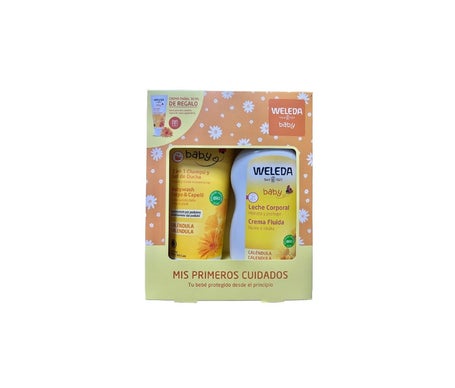 Weleda Mis Primeros Cuidados Set Champu Gel + Leche + Crema Pañal