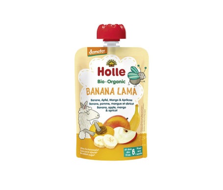 Holle Smoothie Plátano, Manzana, Mango Albaricoque +6M 100ml