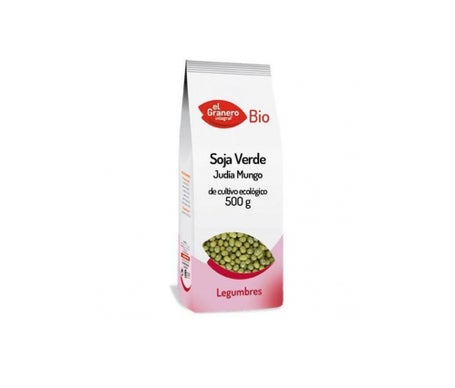 Granero Food Beans Mungo Fagioli Mungo Soia Verde Bio 500g