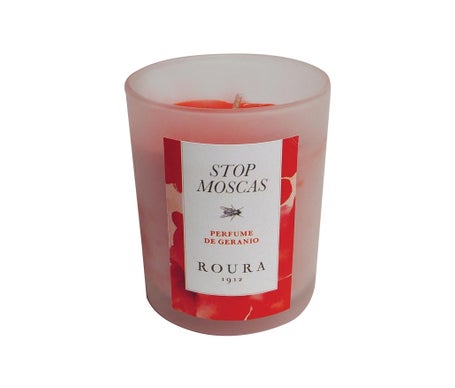 Roura Vela Vaso Stop Moscas Geranio 30H 1ud | Natural Doctor