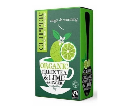 Cupper Tea Té Verde Lima y Ginger 20 Sobres