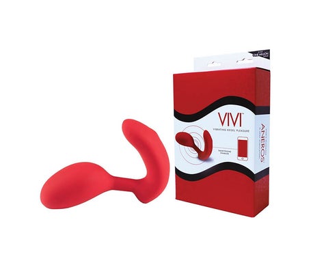 Vivi Set G-Spot Vibrador Aneros Vermelho