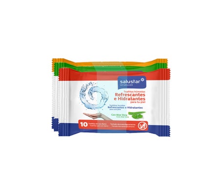 Salustar Unisex Refreshing Wipes Pack 3x10uds