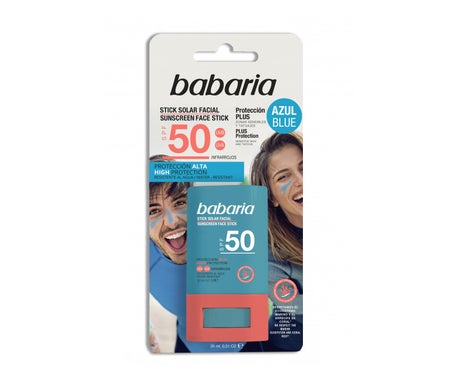 Babaria Stick Facial Solar Azul Spf50 20ml