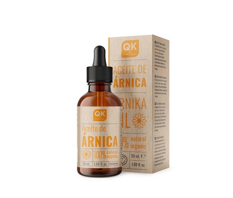 Qknatur Aceite de Árnica Montana 100% Puro y Orgánico 50ml