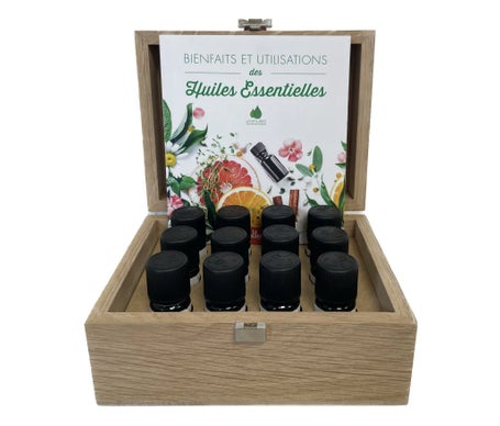 Voshuiles Beneficios Cofre Aceites Esenciales Bio 12x10 ml