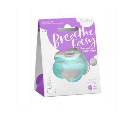 Curaprox Baby Breath Easy Chupeta Silicone T2 Verde 1 Unidade