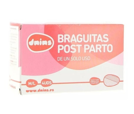 Dnins Bragas Postparto M/L 4uds