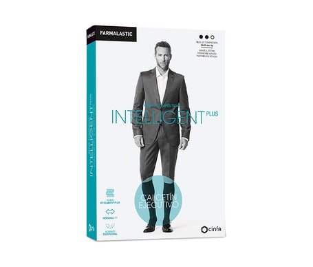 Farmalastic Novum Calcetin Caballero Intelligent Plus Negro T-5