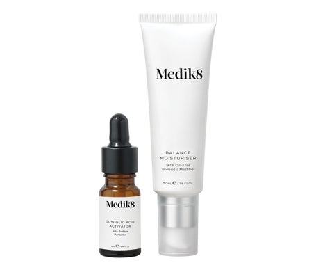Medik8 Pack Balance Moisturiser + Glycolic Acid Activator 1ud