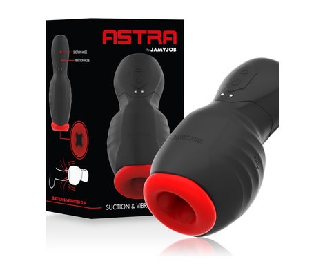 Jamyjob Astra Masturbador con Vibración y Succión 1ud