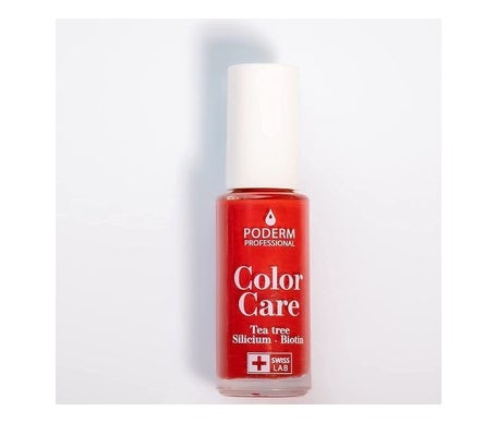 Poderm Color Care Esmalte Uñas Rojo Allure 8ml
