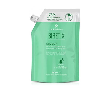 Biretix Cleanser Gel Limpiador Purificante Recarga 400ml