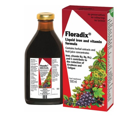 Floradix® Hierro + Vitaminas 500ml