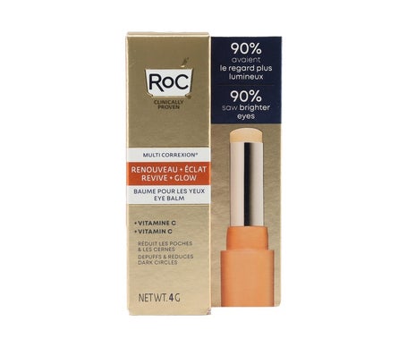 Roc Multi Correxion Renovación+ Brillo Bálsamo Ojos 4 gr