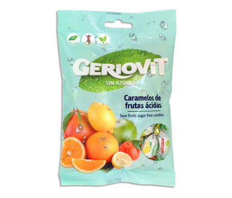 Gerio Caramelo Zumos Ácidos sin Azúcar 75g