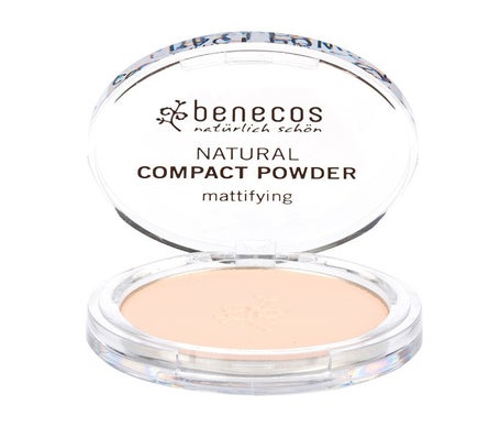 Benecos polvos compactos color porcelana 9g 1ud