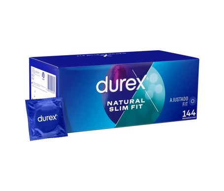 Durex Natural Slim Fit 144uds