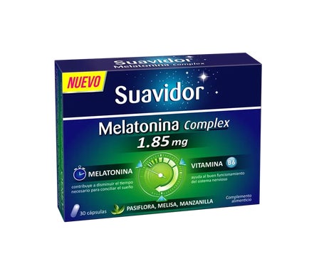 Suavidor Melatonina Complex 1.85mg 30comp