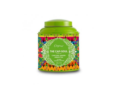 El Capsoul Té Granel Verde Jengibre &amp Cúrcuma 100g