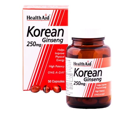 Health Aid Ginseng Coreano 250mg 50caps