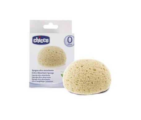 Chicco Esponja Ultra Absorbente Celulosa Natural