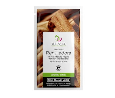 Armonia Mascarilla Reguladora Jengibre y Canela 1 Sobre monodosis