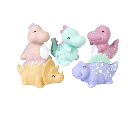 Saro Pack Juguetes Baño Happy Dinosaurios
