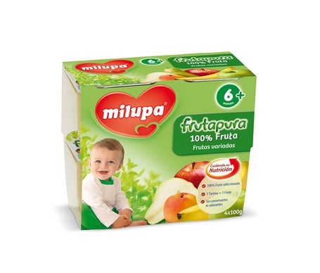 Milupa Frutapura Frutas Variadas 4x100ml