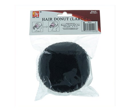 Beauty Town Moño Dona Cabello Largo Negro 01541 1ud