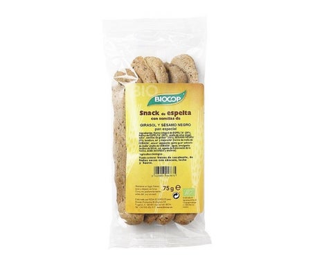 Biocop Snack Espelta Girasol Sésamo 75g