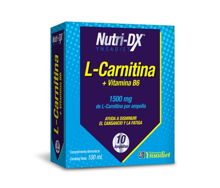 Nutri-DX L-Carnitina + Vitamina B6 10 ampollas