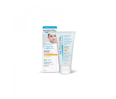 Mussvital Crema Facial Emoliente Piel Atópica SPF20 75ml