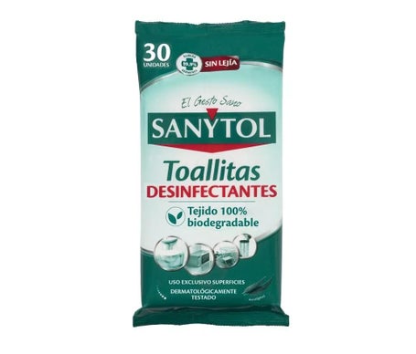 Sanytol Toallitas Desinfectantes 72 sobres