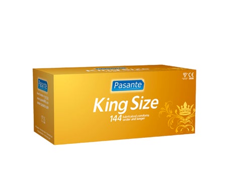 Pasante Preservativos King Más Largos y Anchos 144uds